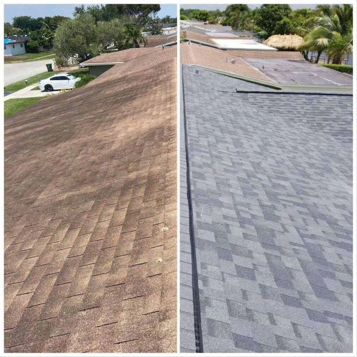 Siding and roofing combo